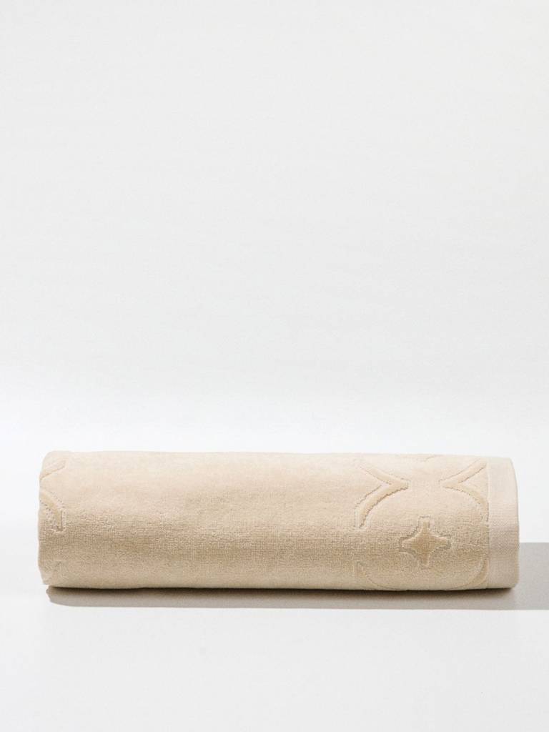 Veiled beach towel - 90 x 170 cm